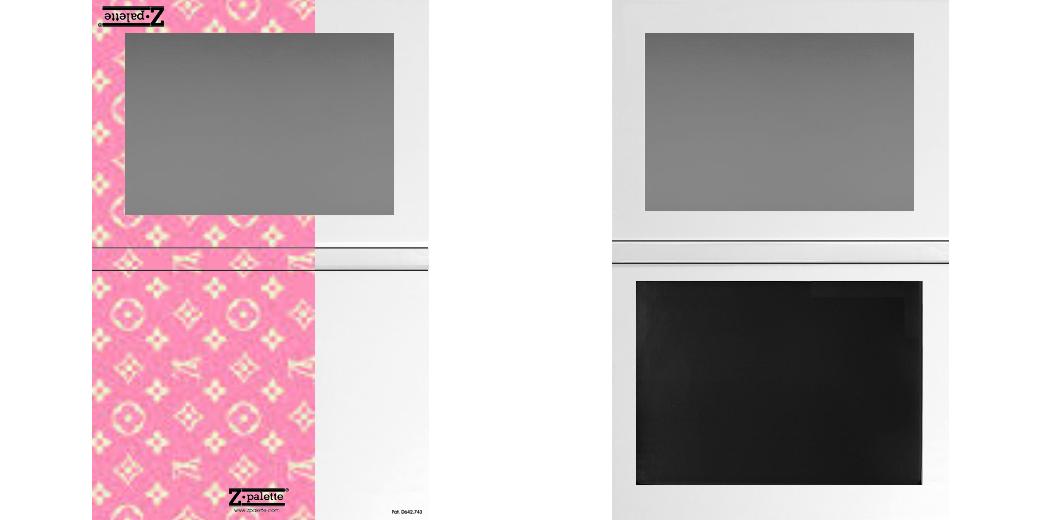 Custom Extra Large Z Palette - Magnetic Makeup Palette for Eyeshadows & Blush - Perfect for Professional Artists & Travel