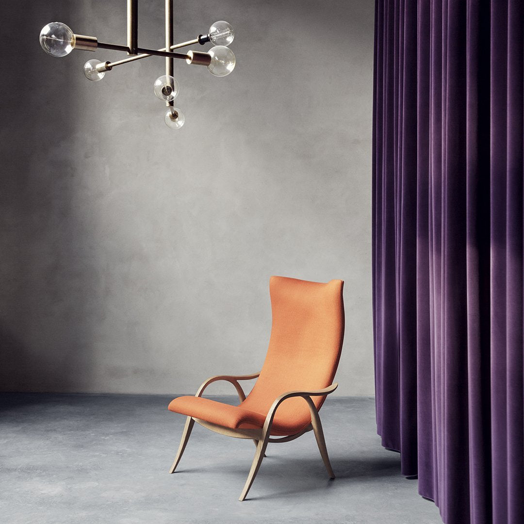 FH429 Signature Chair - Modern Accent Chair for Living Room, Bedroom & Office - Comfortable Upholstered Lounge Chair with Sturdy Metal Legs - Perfect for Relaxing, Reading & Decorating Your Home