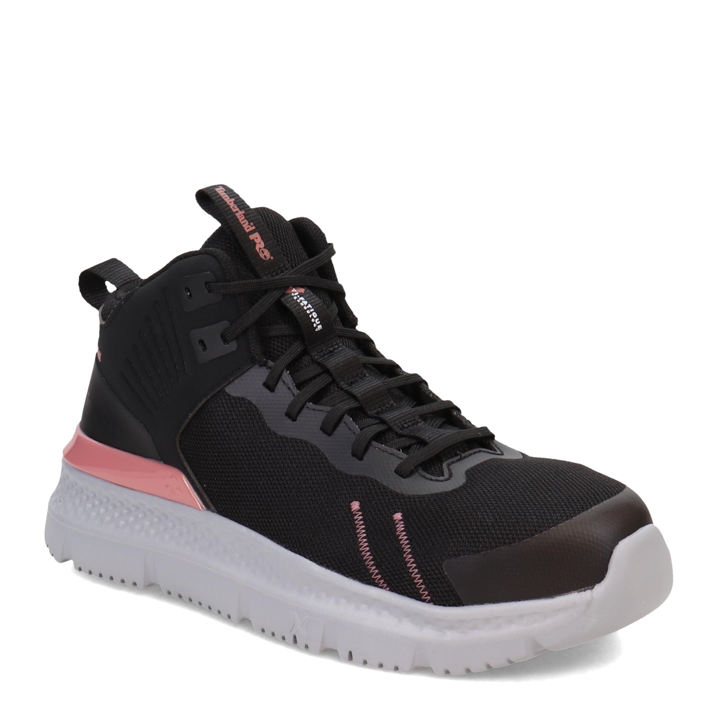 Timberland Women's Pro Setra Mid Comp Toe Work Boot - Durable Safety Shoes for Construction, Hiking & Outdoor Work