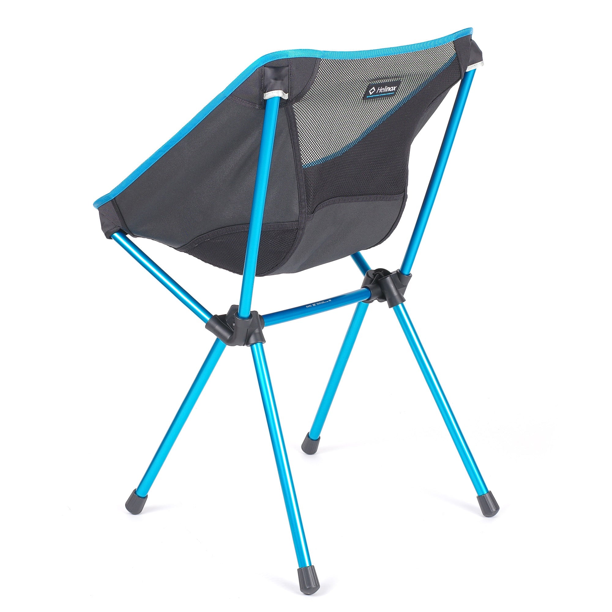 Helinox Cafe Chair - Lightweight Portable Camping Chair for Outdoor Adventures, Travel & Picnics - Compact & Durable Design - Black