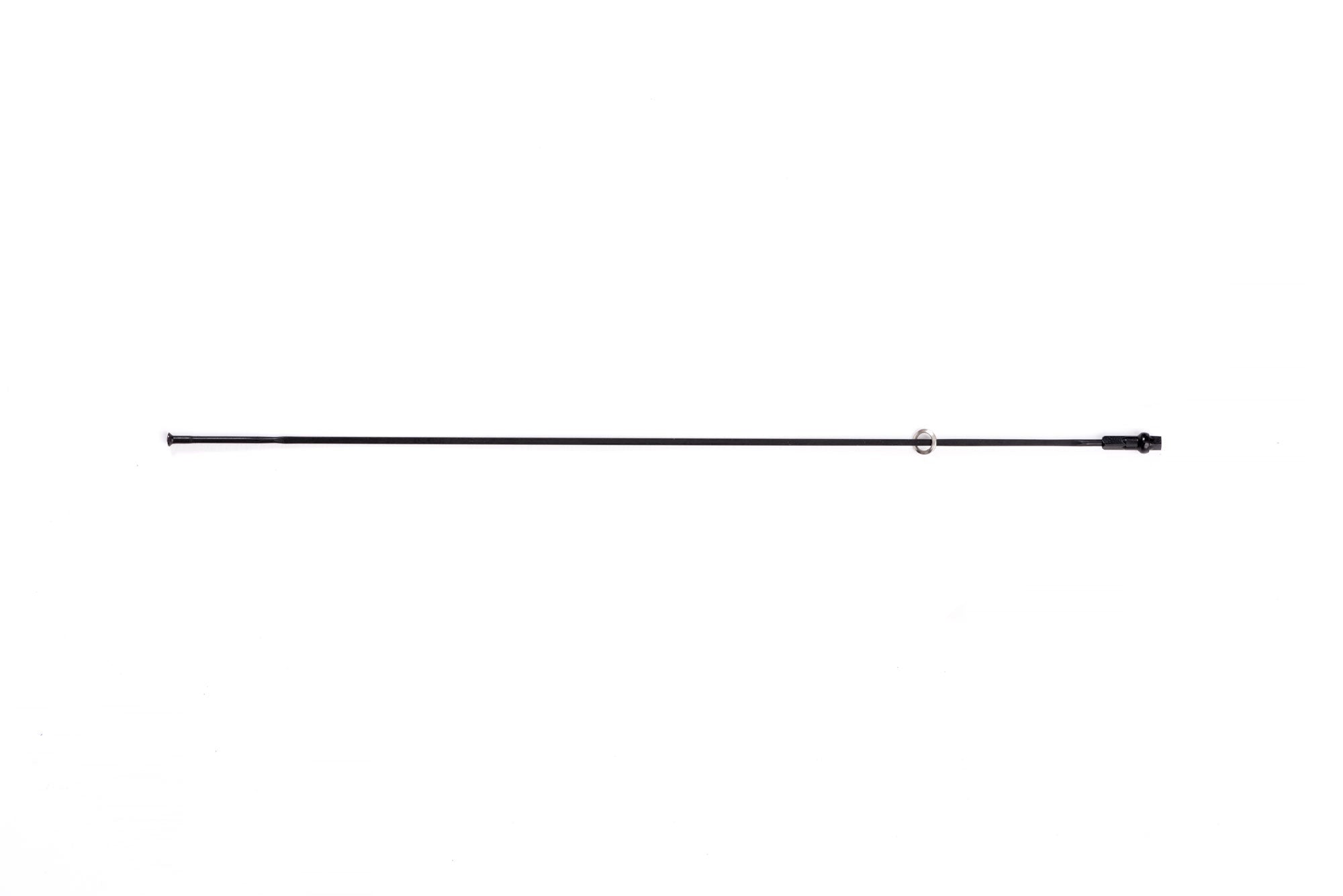 IC160 Spoke Bundle - Front Drive Side AER2220 14G Straight Pull Bladed 262mm Black Bicycle Wheel Spokes for Road Bikes & Performance Cycling
