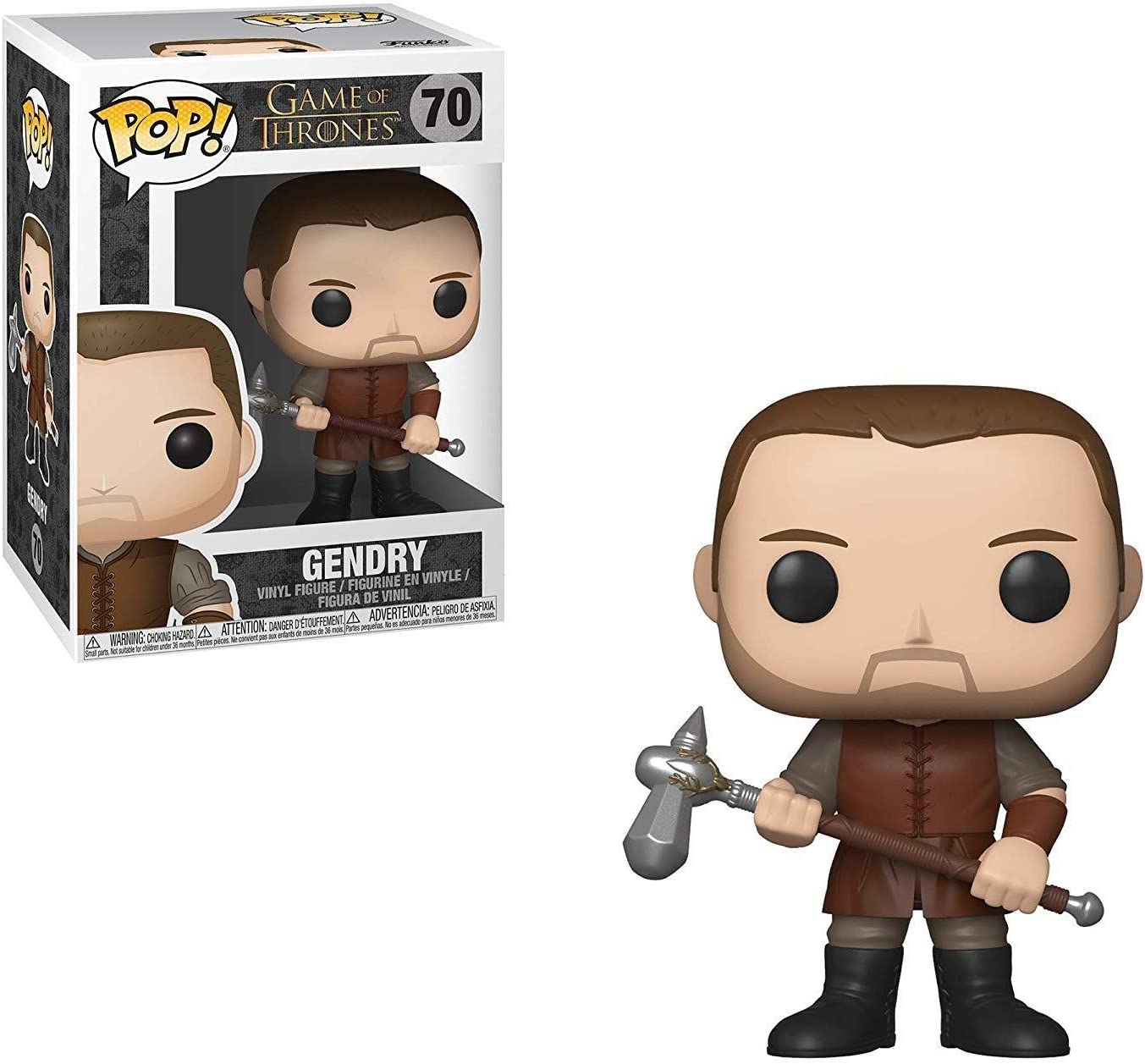 Game of Thrones Gendry #70 Action Figure - Collectible Figurine for Fans & Display | Perfect for Themed Parties, Home Decor, and GOT Merchandise Collections