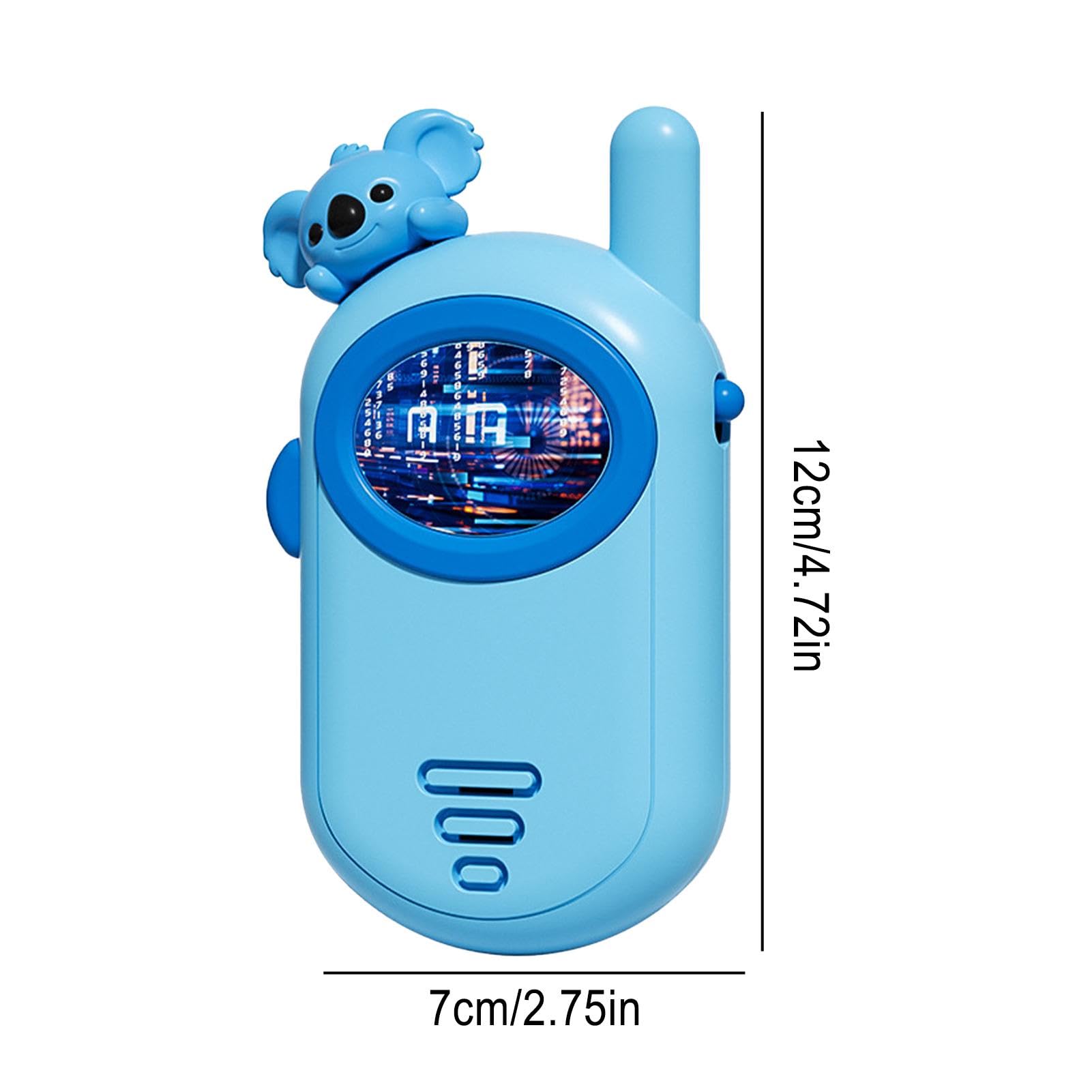 Wscwl Kids Walkie Talkie Toy - Adorable Cartoon Koala Design, 2-Way Radio, Portable & Durable - Perfect for Outdoor Play, Camping, and Family Adventures