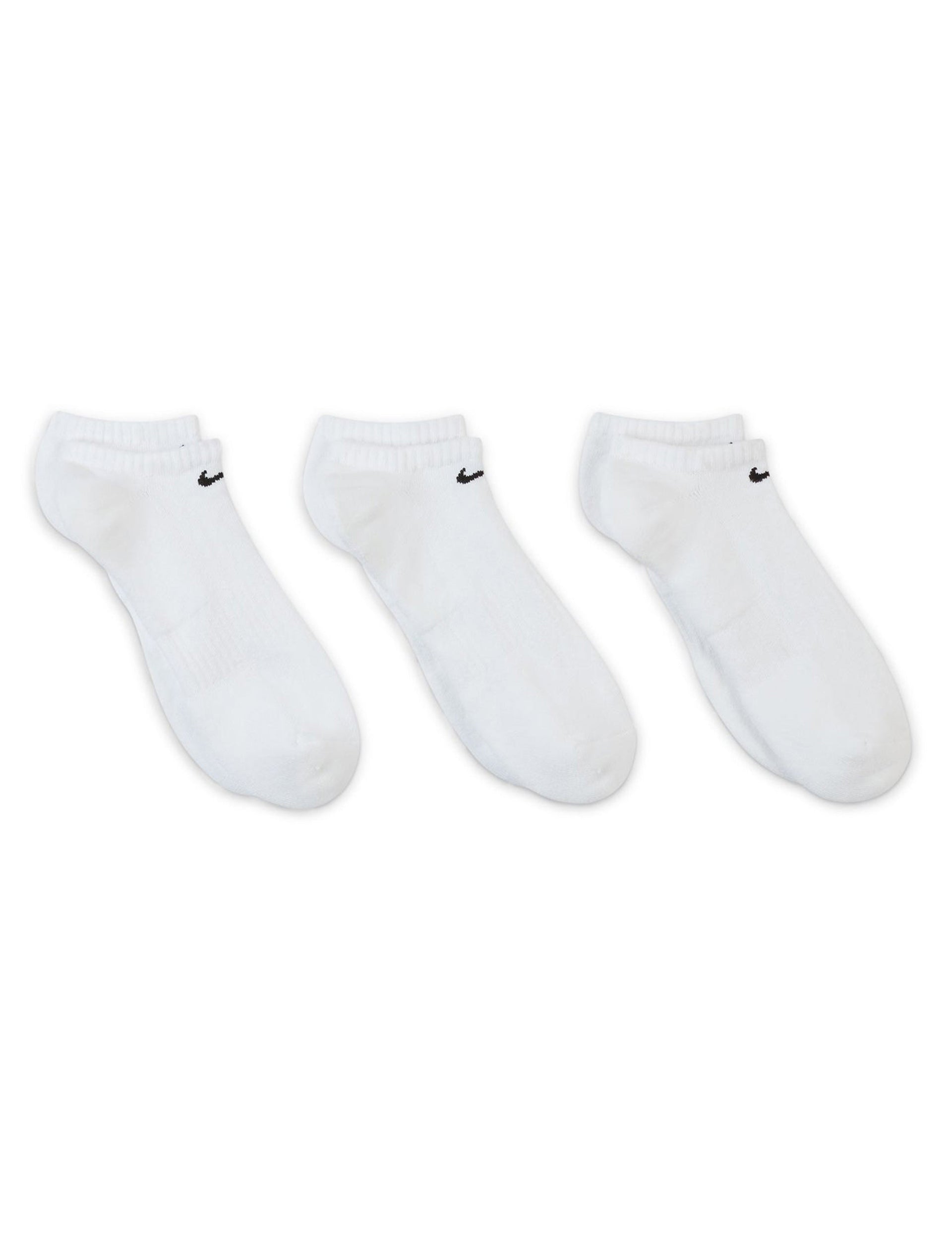 Comfortable Everyday Cushioned Socks 3-Pack - Soft Breathable Cotton Blend for Men & Women - White and Black - Perfect for Work, Sports & Relaxation at Home