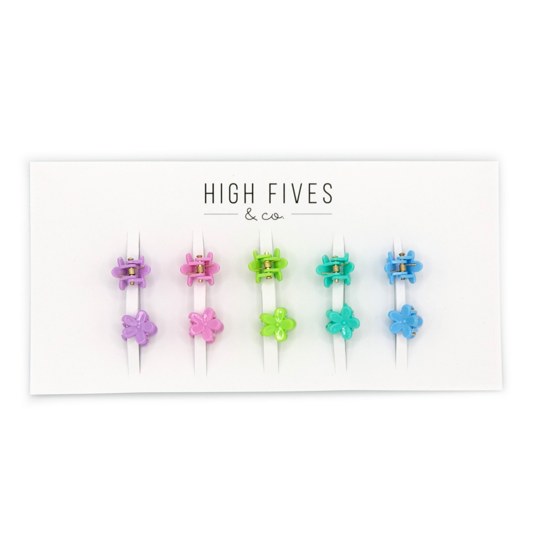 Mini Flower Hair Claw Clips 1.4