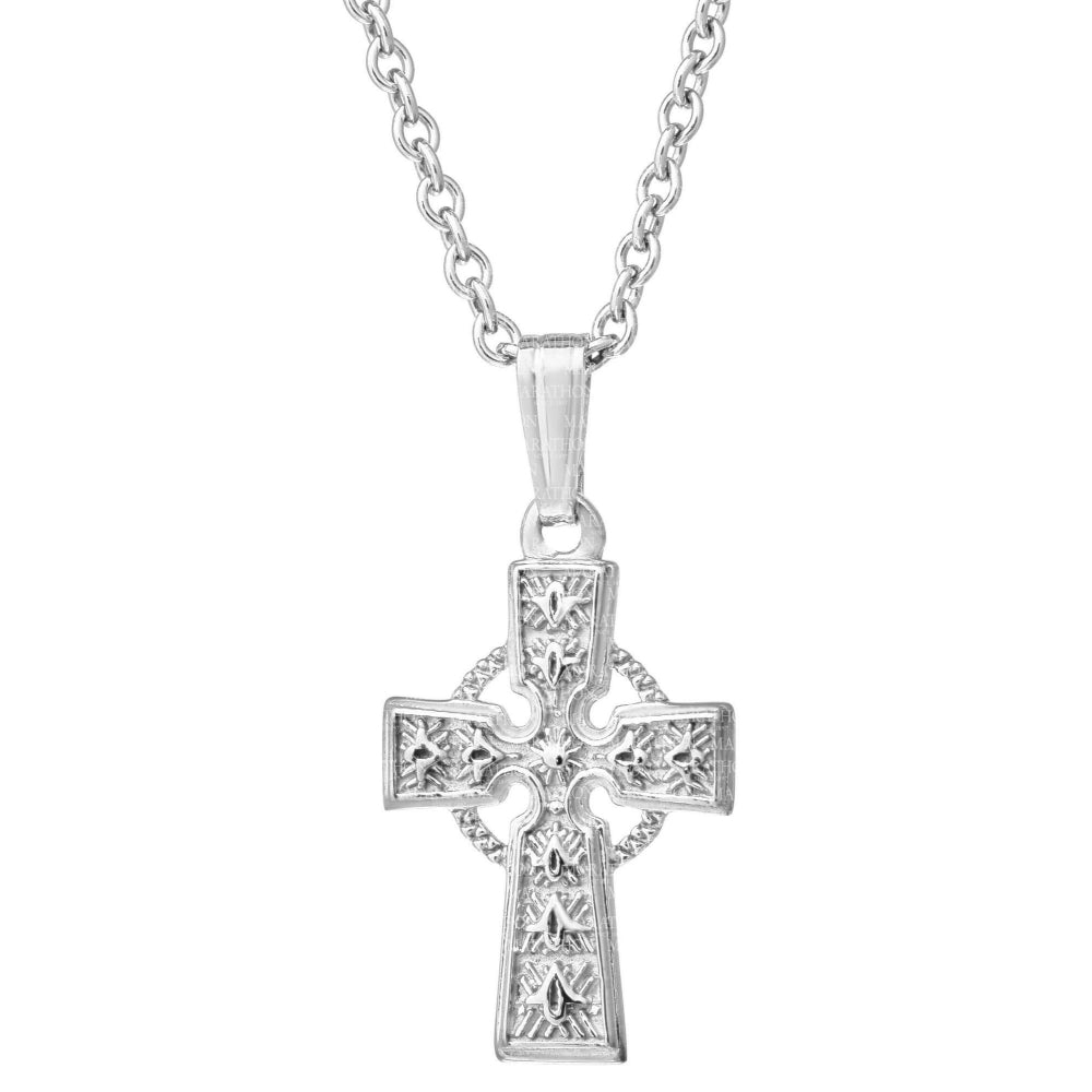 Celtic Cross Necklace for Kids - 15