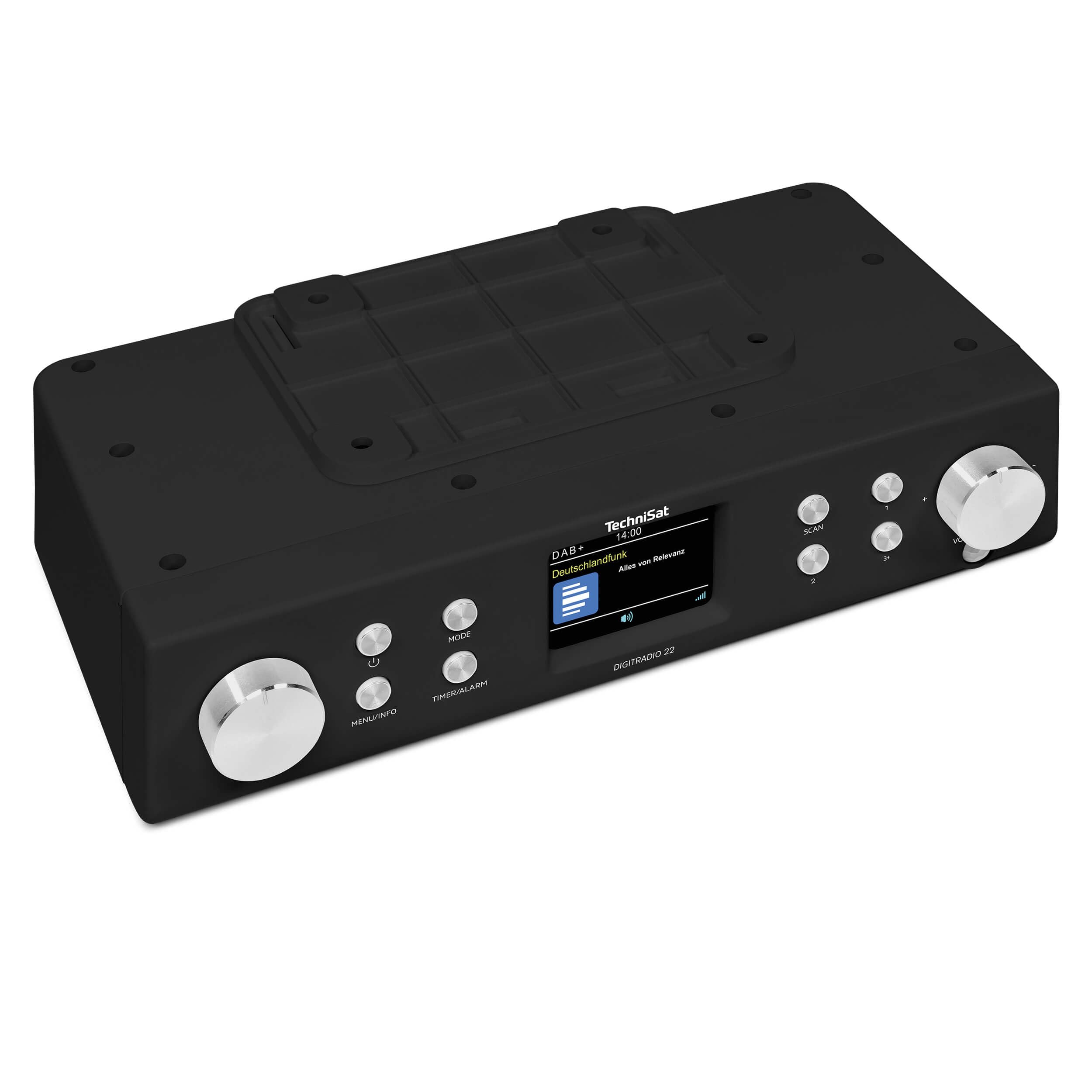 TechniSat DIGITRADIO 22 - Under Cabinet Kitchen Radio with Motion Sensor, DAB+/FM Digital Radio, 2