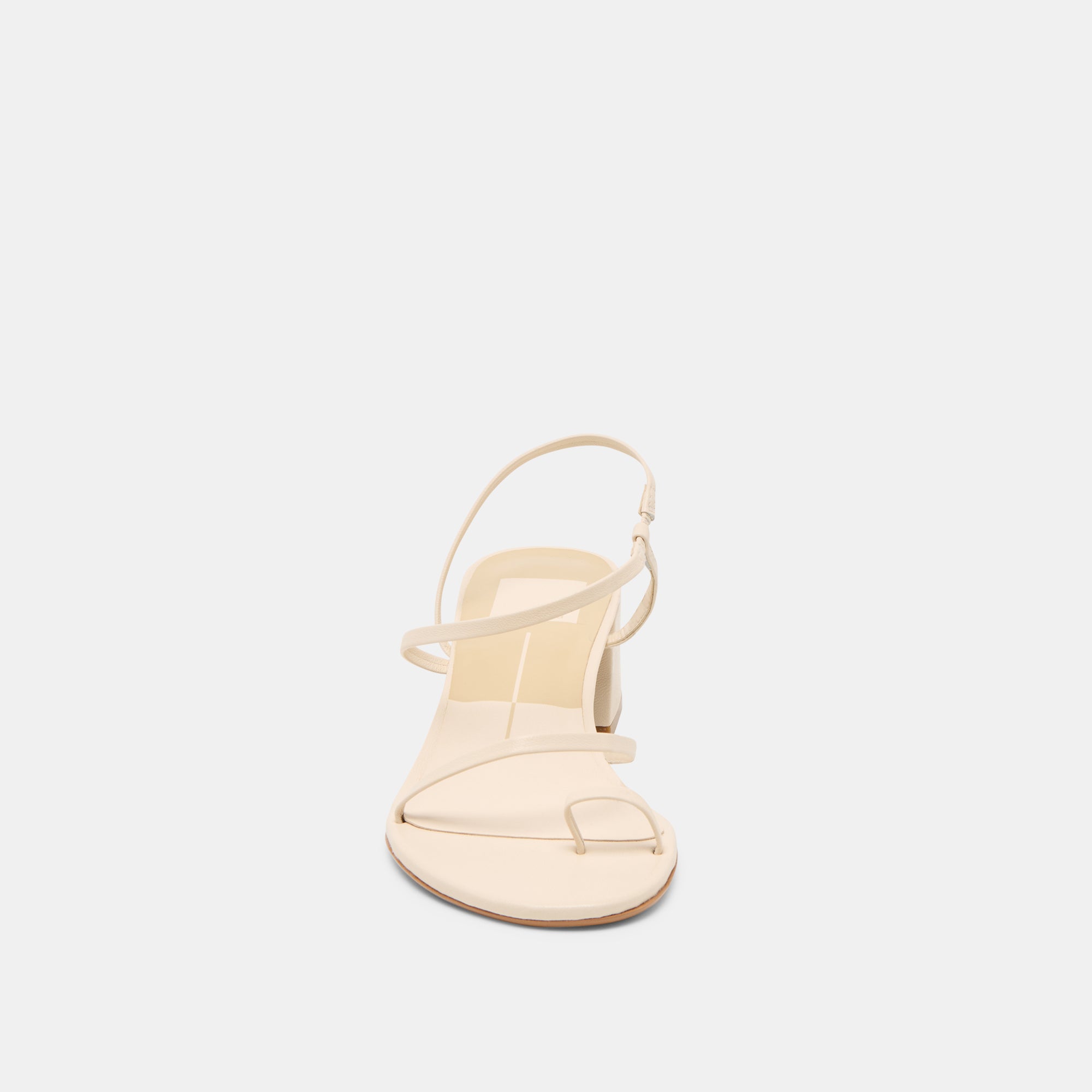TRINI HEELS - Women's Creme Leather High Heel Shoes for Party, Wedding & Evening Wear - Comfortable & Stylish Dress Pumps