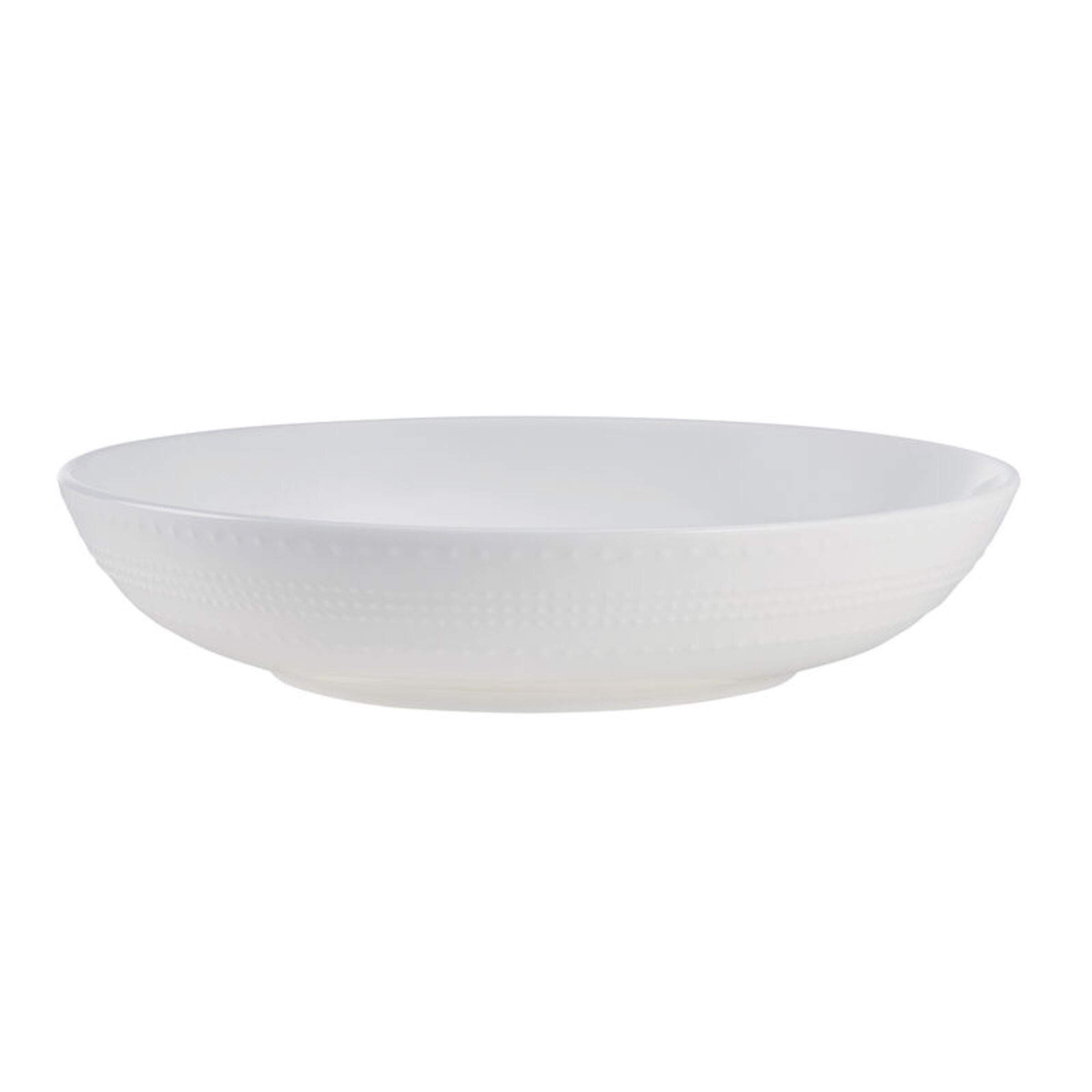 Mikasa Annabele 40-Piece Bone China Dinnerware Set - Lightweight & Chip Resistant, Service for 8, White - Perfect for Formal Dining, Weddings & Everyday Elegant Table Settings
