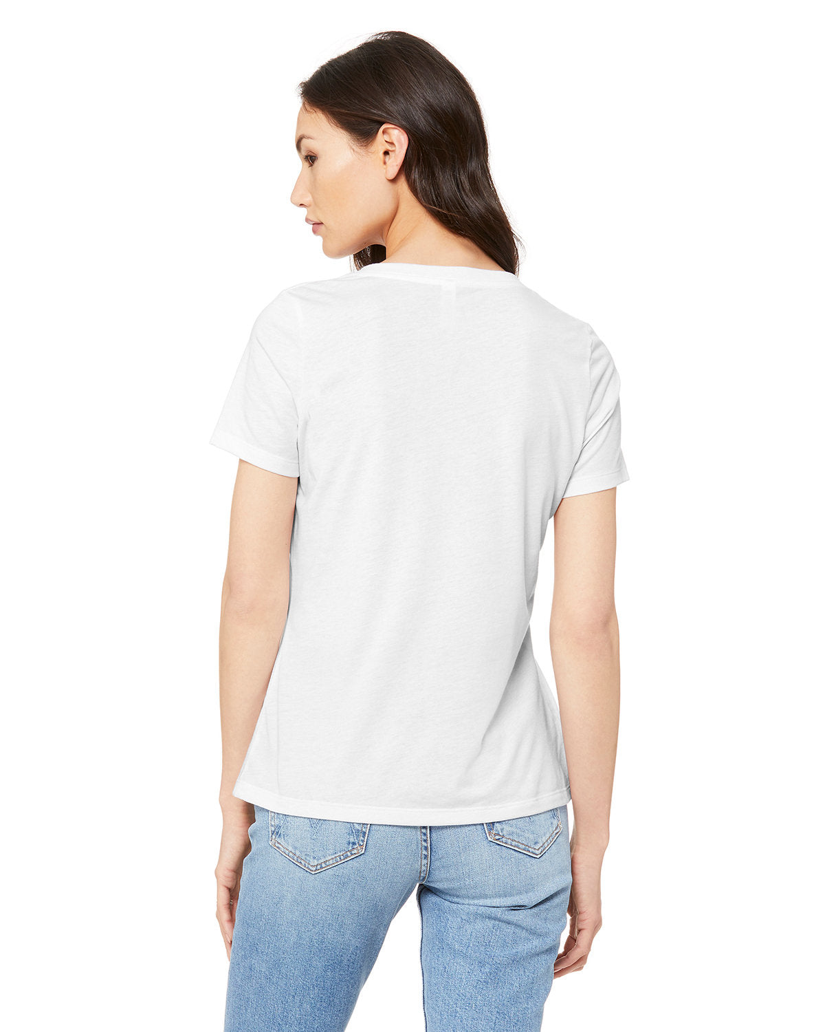 Bella + Canvas 6415 Women's Relaxed Tri-Blend V-Neck T-Shirt - Soft & Comfortable Casual Tee for Everyday Wear, Gym, and Lounge