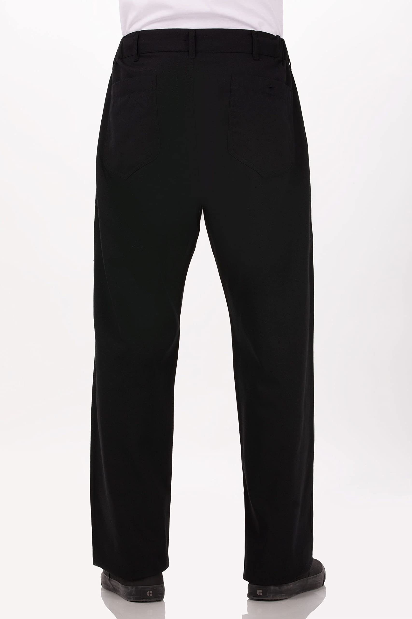 Chef Works Men's Professional Series Chef Pants - Durable & Comfortable Kitchen Work Pants for Cooking, Baking & Restaurant Staff