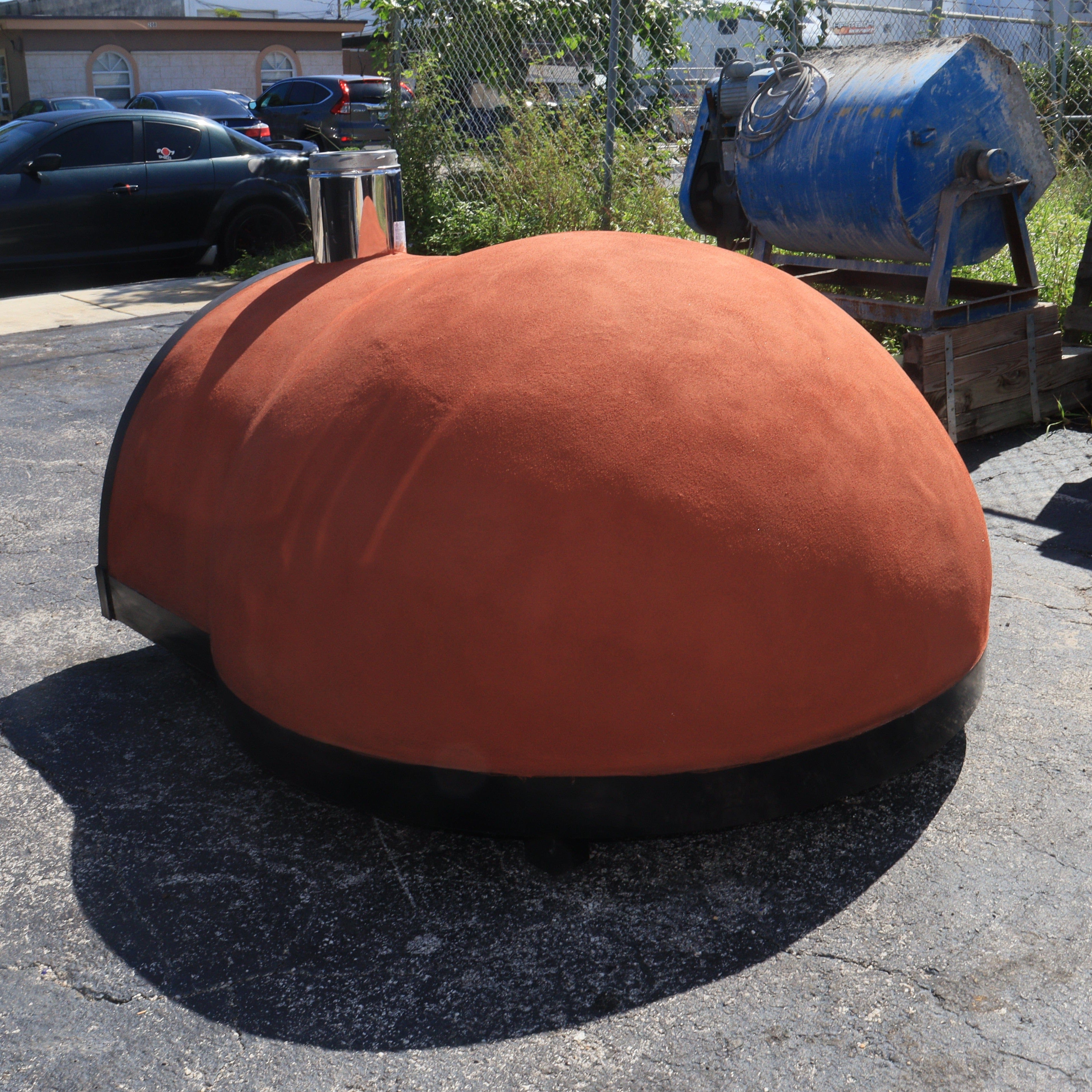 Verona 420 Adobe Style Assembled Outdoor Pizza Oven - Perfect for Backyard BBQs, Patio Cooking & Wood-Fired Pizza Parties