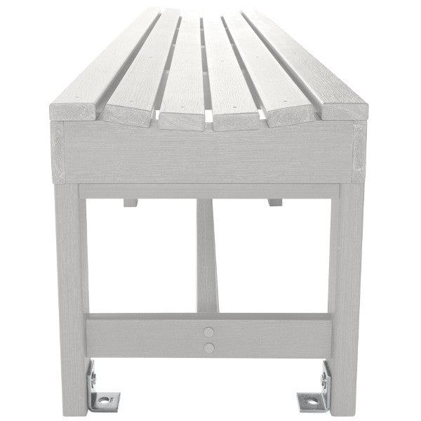 Sequoia Professional 4ft Backless Picnic Bench - Heavy Duty Commercial Grade Outdoor Dining Table for Restaurants, Parks & Backyards