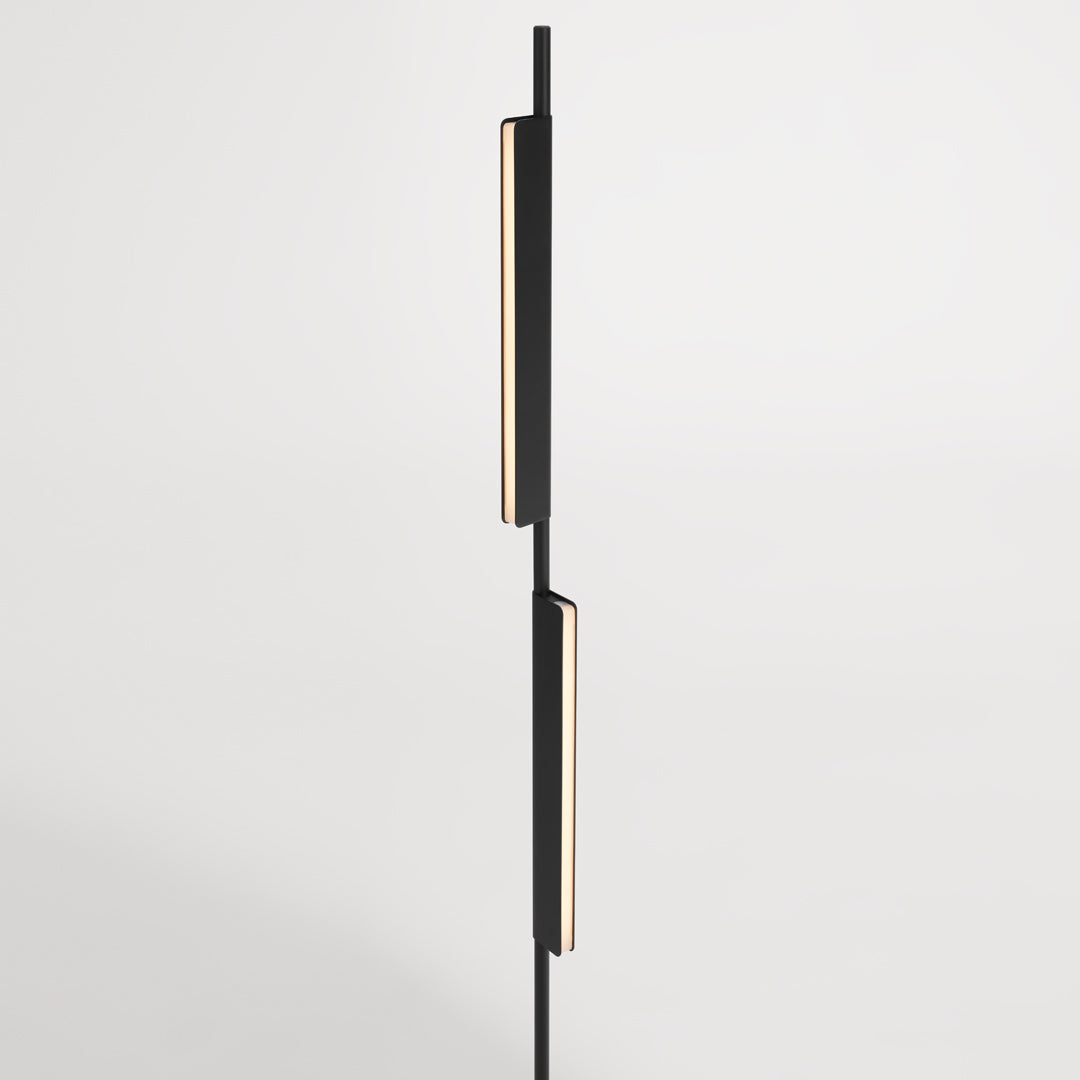 Blu Dot Modern Cowl Floor Lamp - Adjustable Height LED Standing Light for Living Room, Bedroom, or Office - Warm White Lighting for Reading & Relaxation