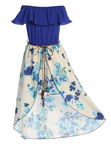 Royal Blue/Flower