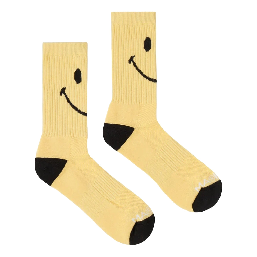 China Town Market Smiley Oversized Sunshine Socks - Fun & Comfortable Novelty Socks for Women & Men - Perfect for Casual Wear, Gifts, and Festival Outfits