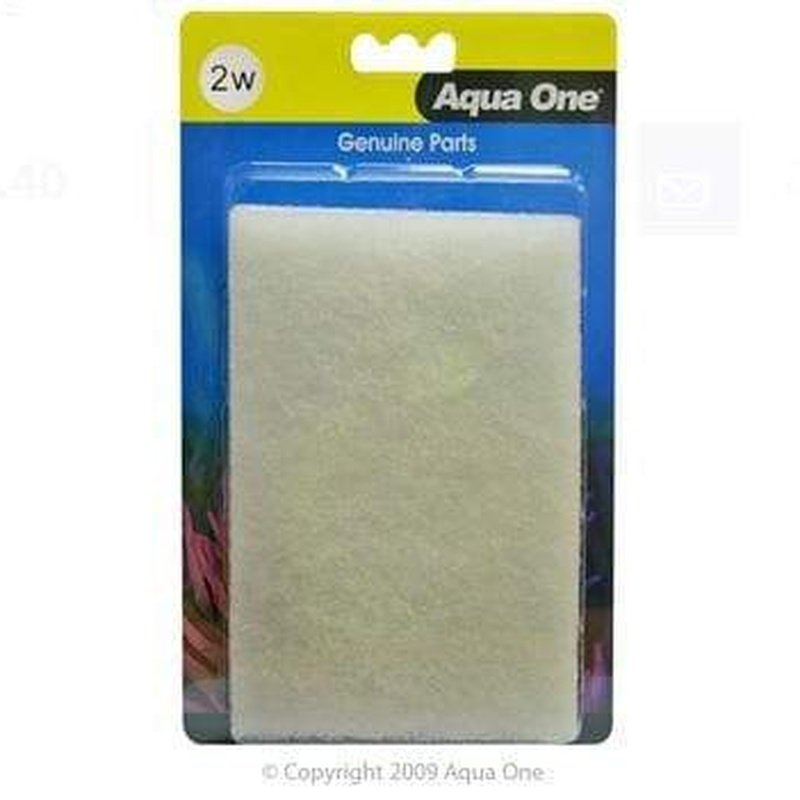 Aqua One Wool 2pk 2w AquaStyle 510 25002w - Premium Aquarium Filter Wool for Fish Tank, Pond & Water Filtration System - Perfect for Crystal Clear Water & Healthy Aquatic Life