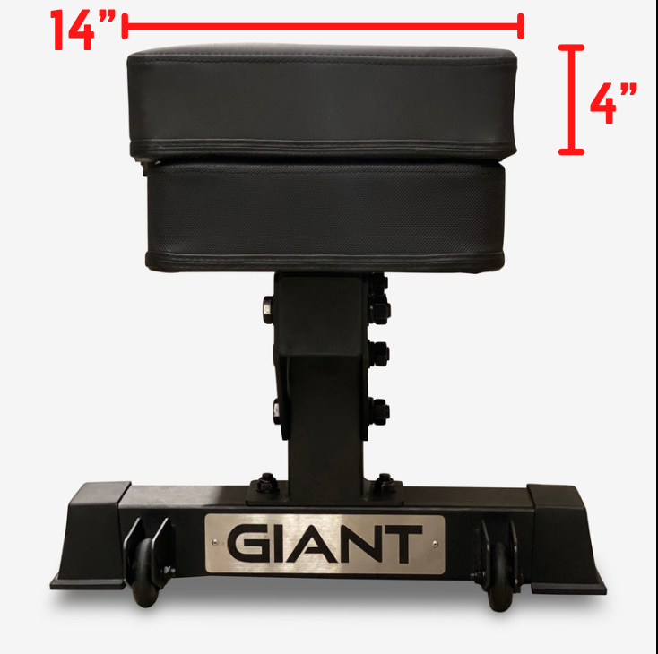 GIANT Wide FB 3X Competition Weightlifting Pads - Extra Thick Gym Knee Protection for CrossFit, Powerlifting & Olympic Weight Training
