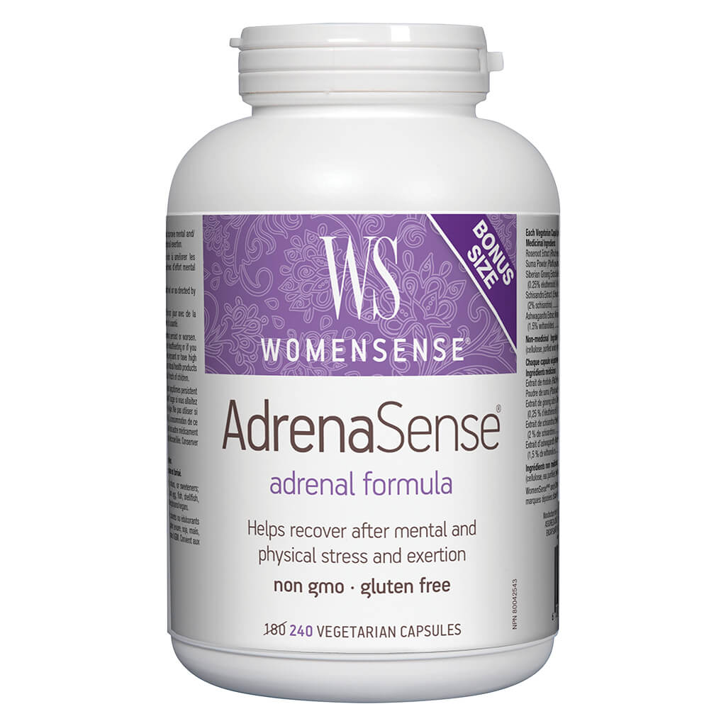 AdrenaSense Stress Relief Supplement (Bonus Size) - Supports Energy, Focus & Mood - Natural Adrenal Support for Daily Stress & Fatigue - Perfect for Work, Study & Busy Lifestyles