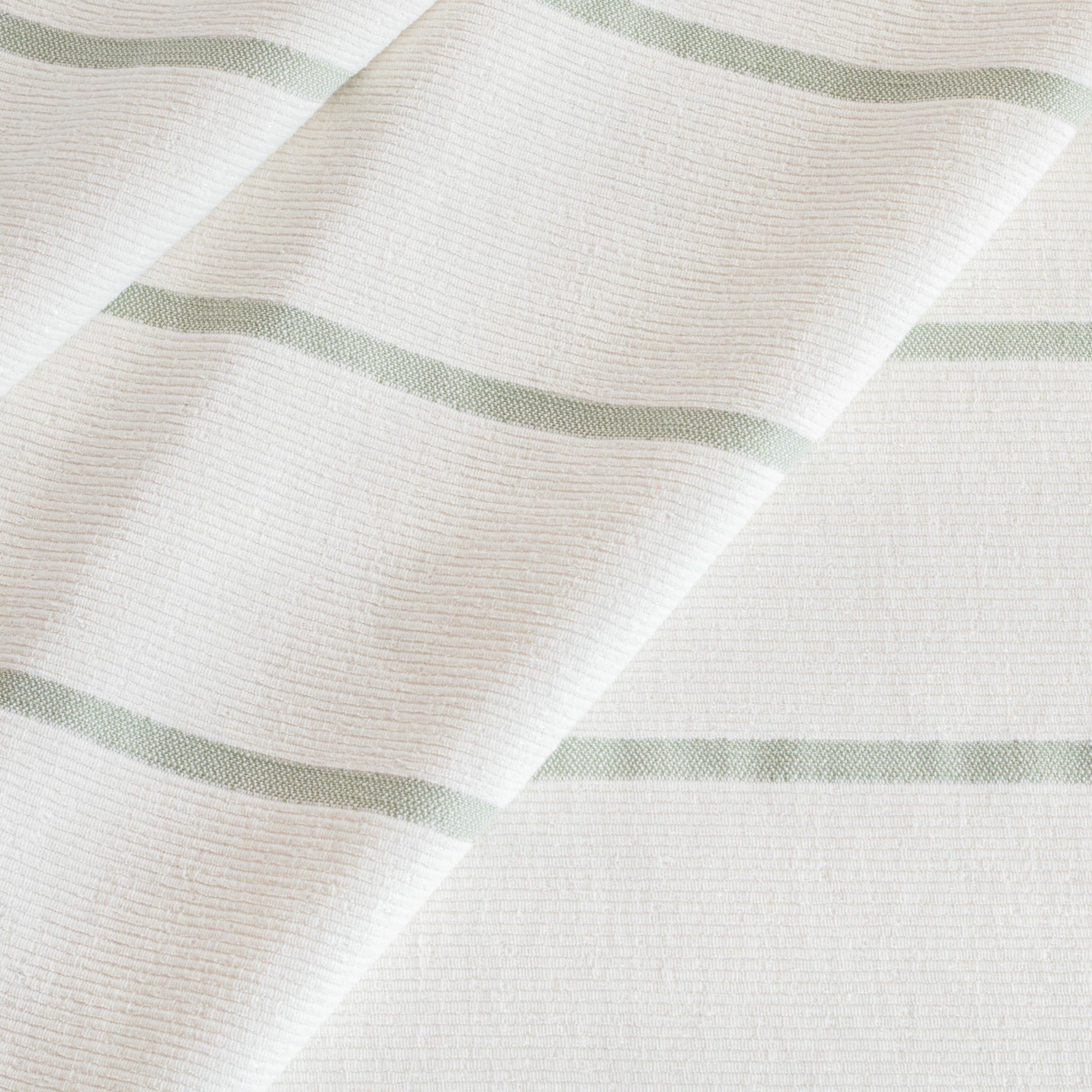 Carlin Stripe Fabric - Premium Jade Green Textile for Upholstery, Curtains & Home Decor | Perfect for DIY Projects & Interior Design