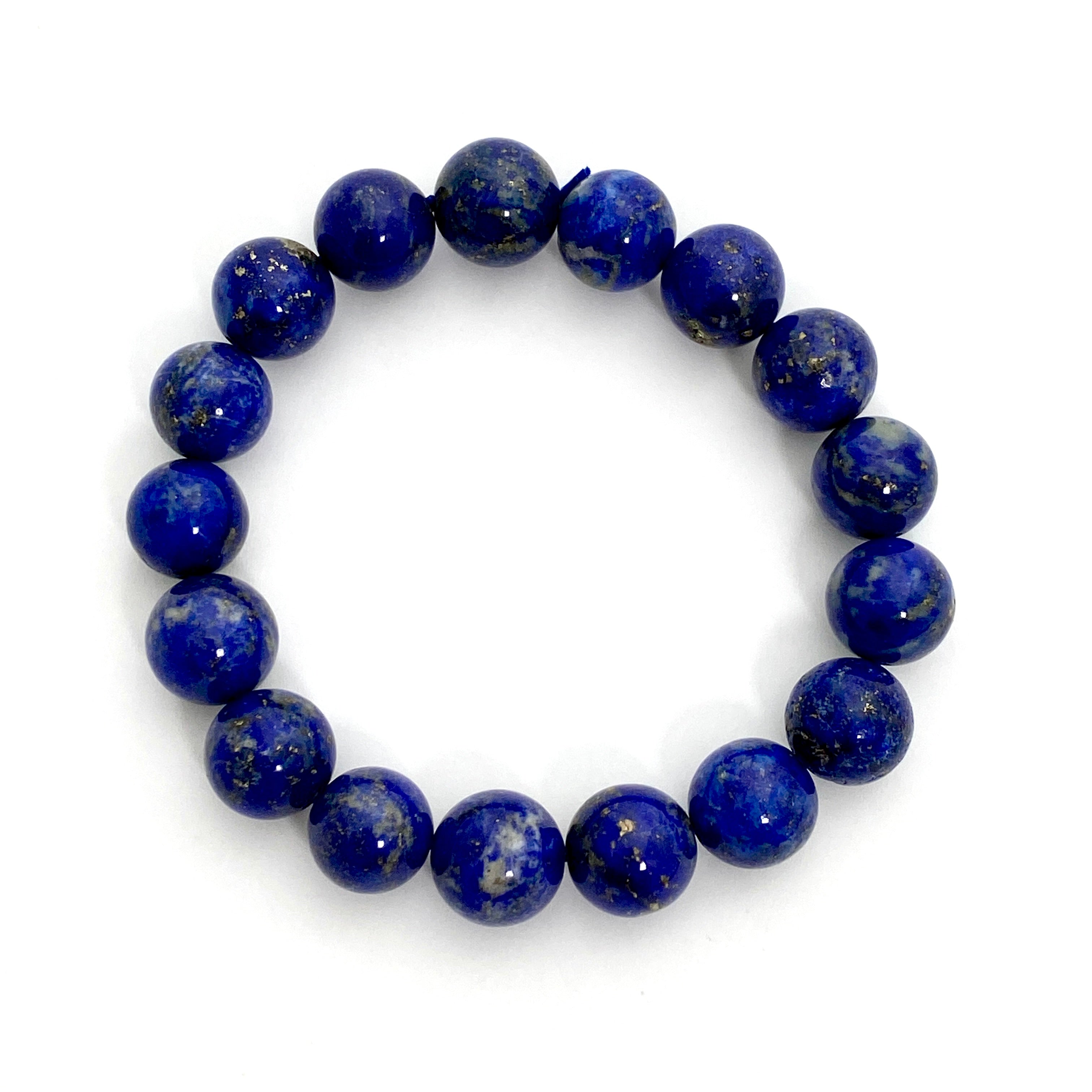 Authentic Lapis Lazuli Bracelet for Women - Natural Stone Healing Jewelry for Meditation, Yoga & Spiritual Balance