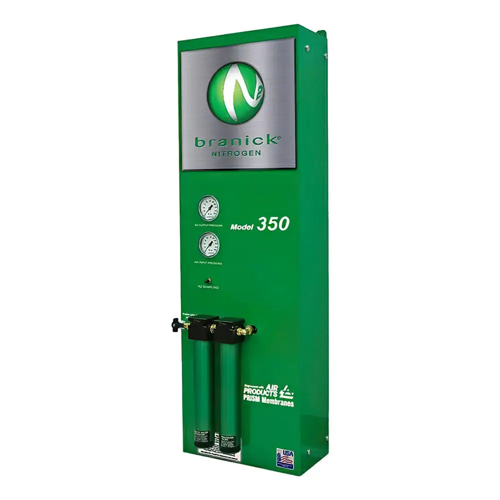Branick 350 Nitrogen Generator - 110-150 PSI Range (Single Membrane) - Industrial & Laboratory Nitrogen Supply for Welding, Food Packaging & Tire Inflation