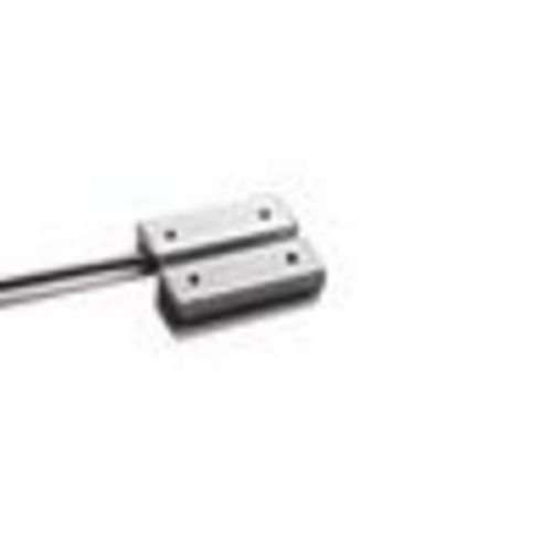 Fire & Security 2505A-L Aluminum Housing Armored Cable Contact - Closed Loop, Wide Gap, 3 Gap Sizes for Alarm Systems & Access Control - Ideal for Commercial & Industrial Security Installations