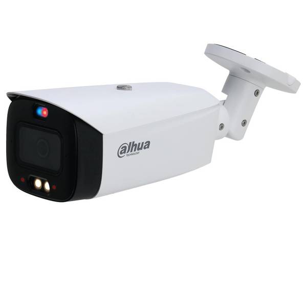Dahua 8MP Tioc 2.0 Active Deterrence Bullet Motorized Security Camera - Outdoor IP CCTV with Night Vision, Motion Detection (Model: DH-IPC-HFW3849T1-ZAS-PV) for Home & Business Surveillance