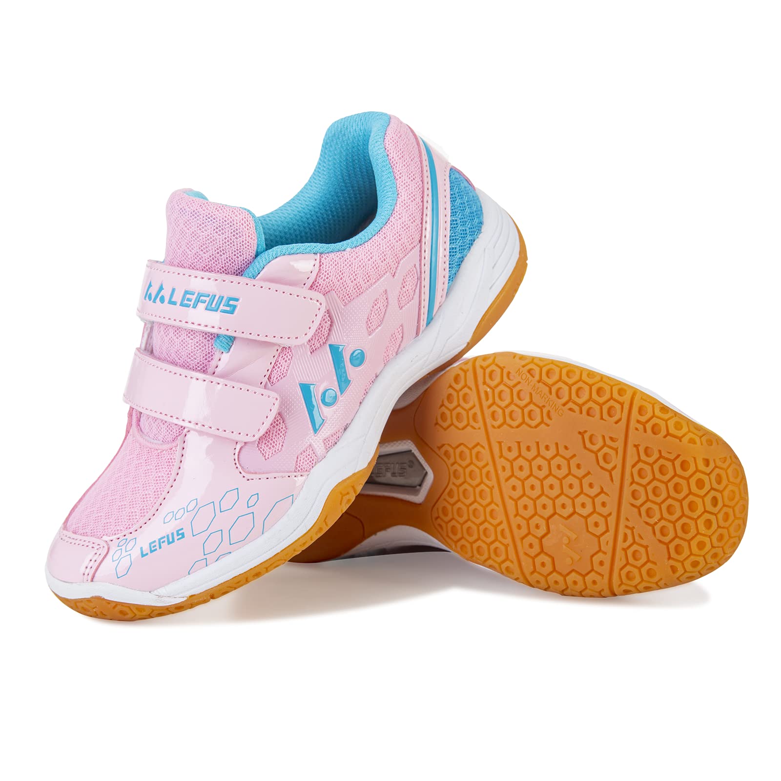 Kids Lightweight Sneakers - Breathable Sports Shoes with Velcro Straps for Running, School & Play