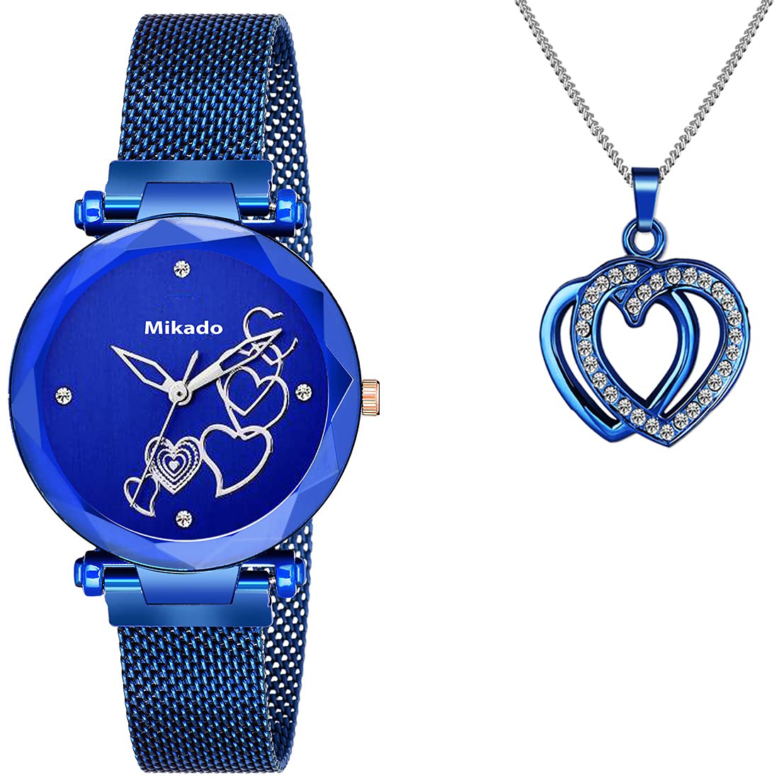 Elegant Mikado Analog Watch for Women - Perfect Anniversary, Valentine's & Birthday Gift Set | Stylish Fashion Accessory for Everyday Wear, Date Nights & Special Occasions