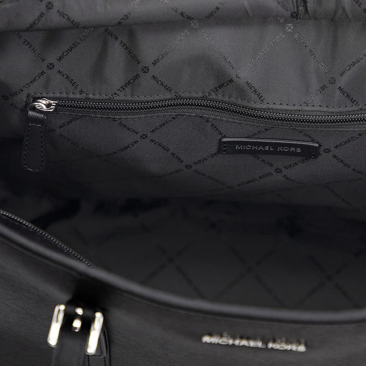 Michael Kors Jet Set Travel Large Logo Tote Bag 35T0STVL9L in Black - Stylish Women's Designer Handbag for Work, Travel & Everyday Use