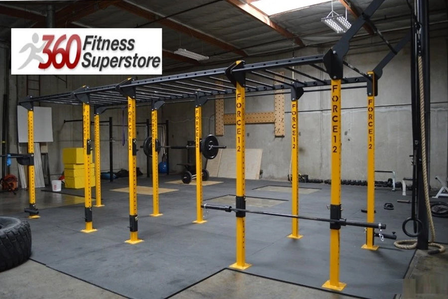 Warrior Commercial Pro Advanced - Heavy Duty Commercial Grade Equipment for Gyms & Fitness Centers - Perfect for Strength Training & CrossFit Workouts