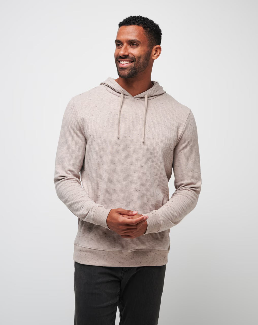 Cozy Cloud Waffle Hoodie for Women & Men - Soft Fleece Pullover Sweatshirt with Kangaroo Pocket - Perfect for Casual Wear, Lounge & Outdoor Activities