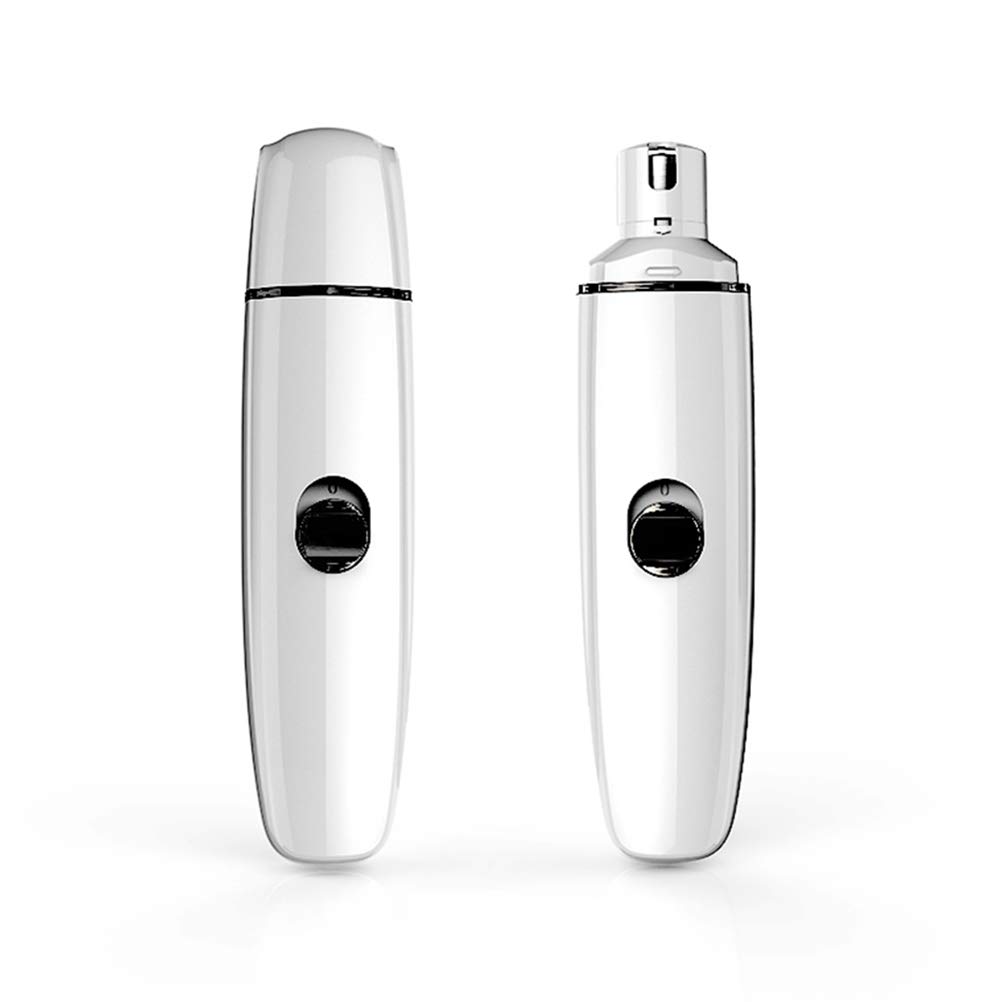 TEHAUX Electric Nail Trimmer & Grinder - 1PC White Cordless Nail Clipper for Manicure, Pedicure & Pet Grooming - Perfect for Home, Salon & Travel Use