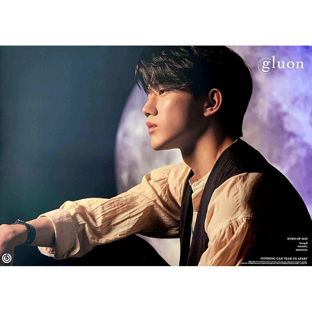 DAY6 (EVEN OF DAY) 1st Mini Album 'THE BOOK OF US: GLUON' Official Poster - Kpop Merchandise for Fans, Room Decor & Music Collectibles