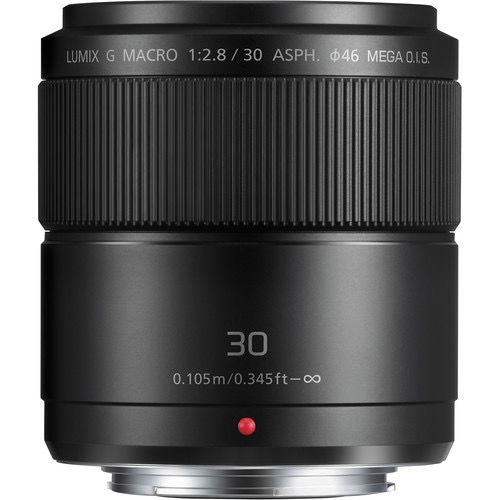 Panasonic Lumix G 30mm f/2.8 ASPH MEGA OIS Macro Lens for Mirrorless Cameras - Perfect for Close-Up Photography, Product Shots & Food Blogging