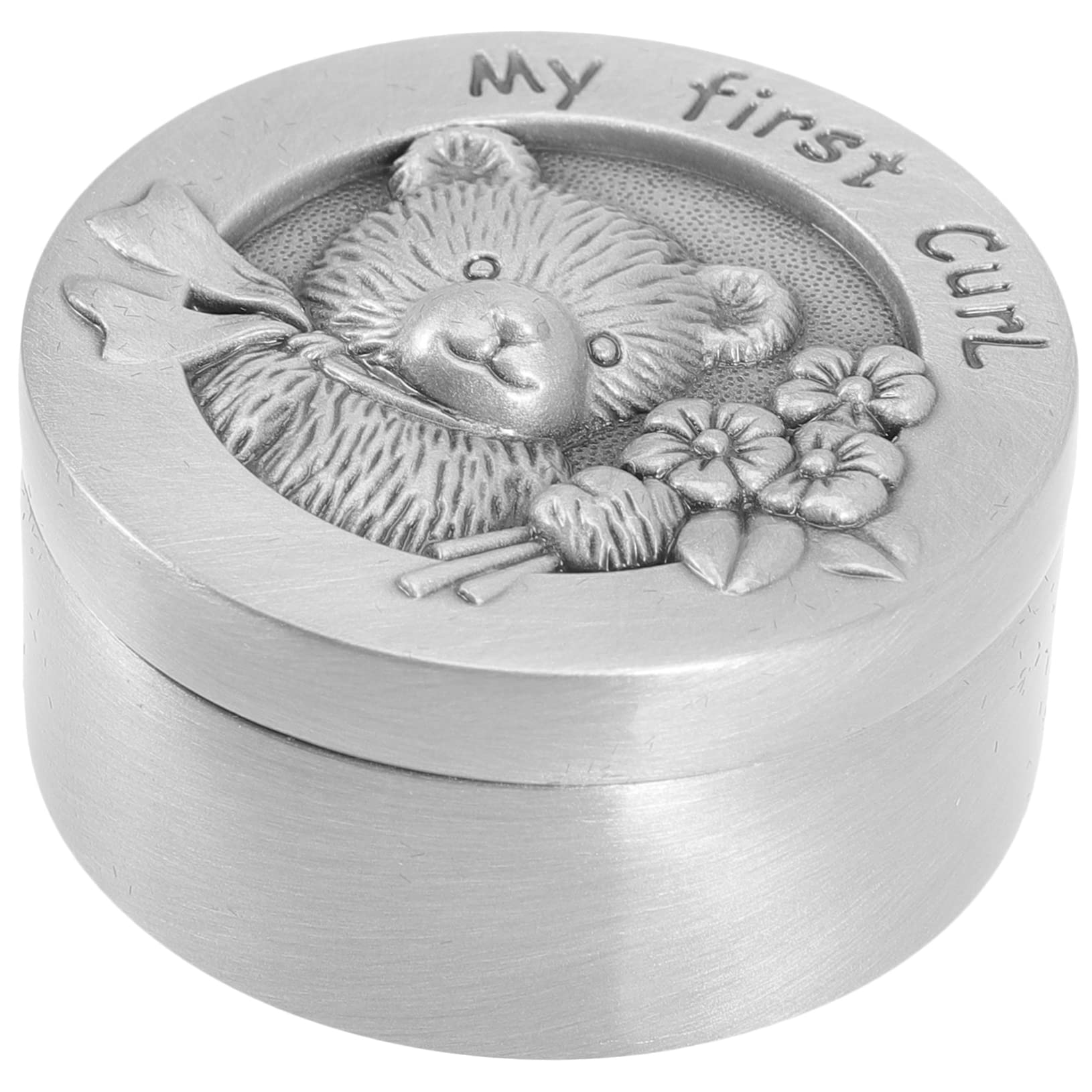 IWOWHERO 2 Pack Baby Tooth Keepsake Box - Stainless Steel First Tooth Holder for Newborn, Infant & Toddler Memories - Perfect Baby Shower Gift & 1st Birthday Present (Lanugo Collection Case)