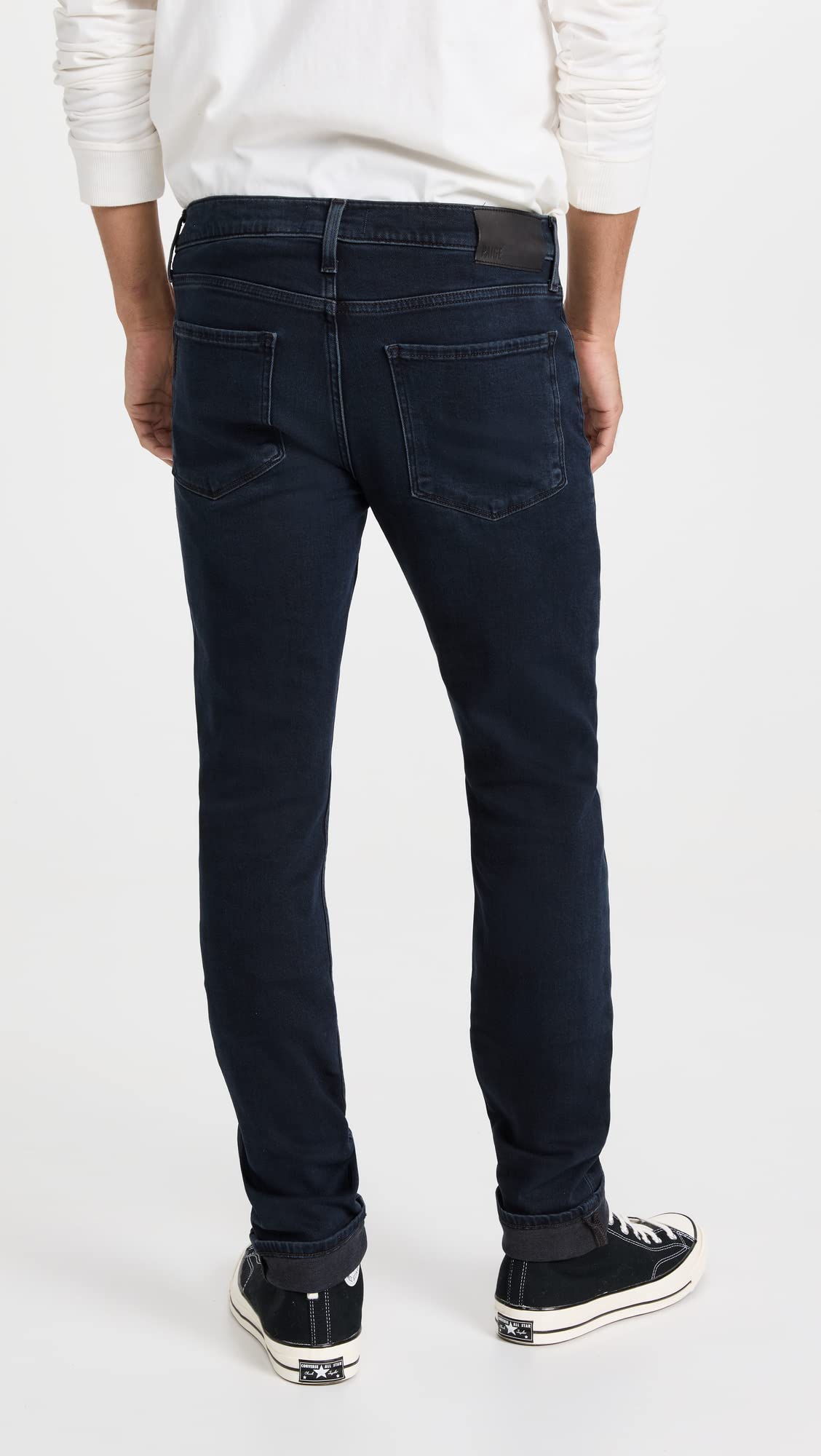 PAIGE Men's Lennox Julius Slim Fit Stretch Denim Jeans - Comfortable & Stylish for Casual Wear, Office & Night Out