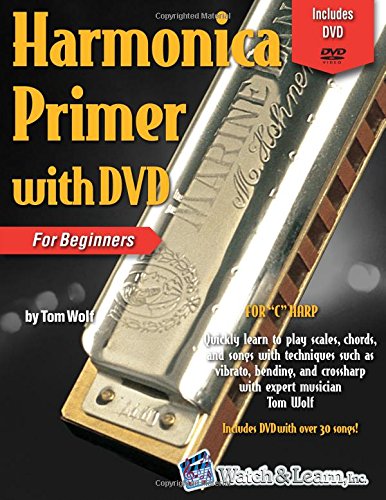 Best Harmonica Primer Book with DVD - Learn to Play Harmonica Easily - Perfect for Beginners & Music Lovers
