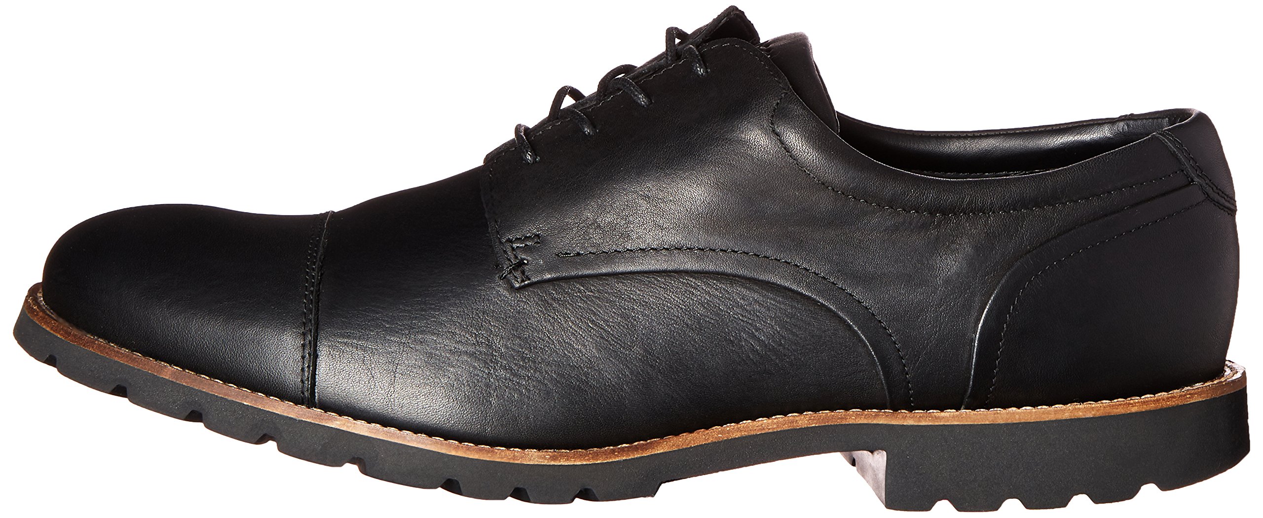 Rockport Men's Channer Plain Toe Oxford Dress Shoes - Comfortable & Stylish for Business, Office & Formal Occasions