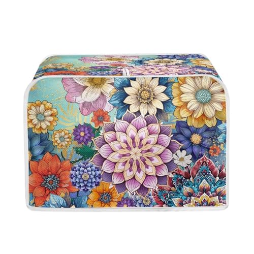 Boho Mandala Flowers-Multicolor