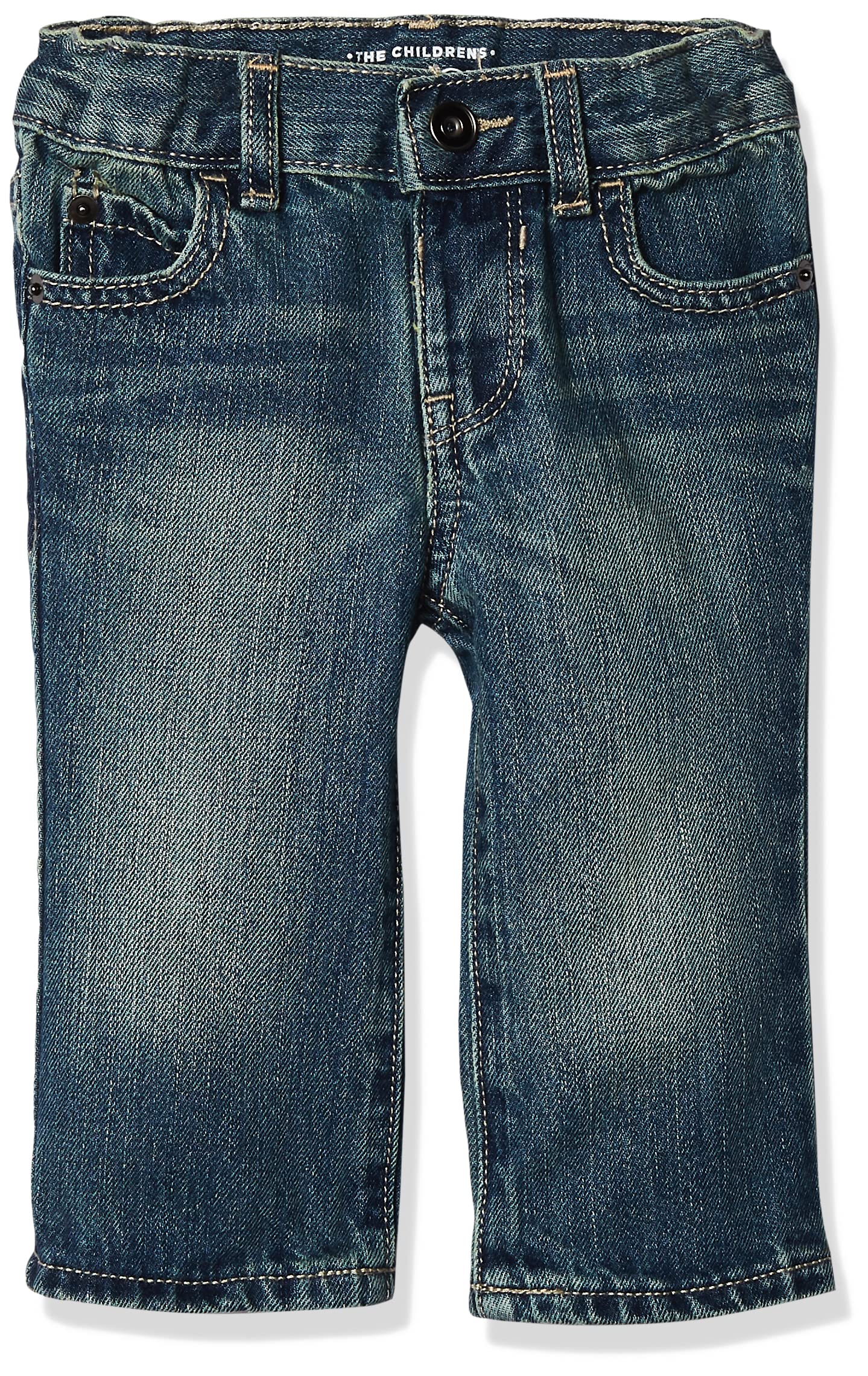 The Children's Place Boys & Toddler Boys Bootcut Jeans - Soft Denim Pants for Kids - Perfect for School, Play & Everyday Wear