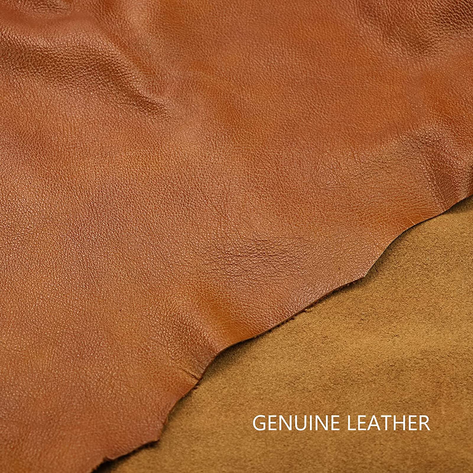 Genuine Leather iPad Case for iPad 9.7 Inch (6th/5th Generation 2018/2017) & iPad Air 2/1 - Premium Cowhide Folio Cover with Auto Sleep/Wake, Anti-Fingerprint & Slip-Resistant Design, Adjustable Stand (Brown) - Perfect for Work, Travel & Home Use