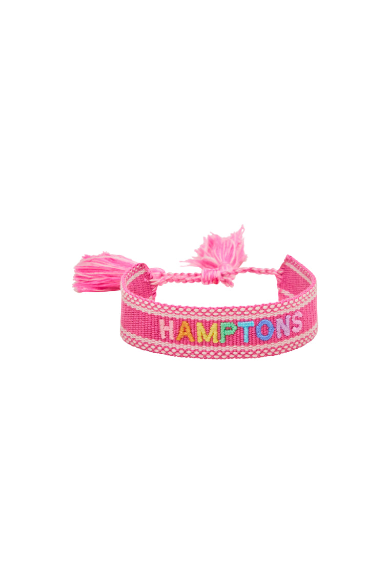 Hamptons Woven Bracelet for Women - Handmade Bohemian Beaded Adjustable Wrap Bracelet - Perfect for Beach, Festival, and Everyday Wear