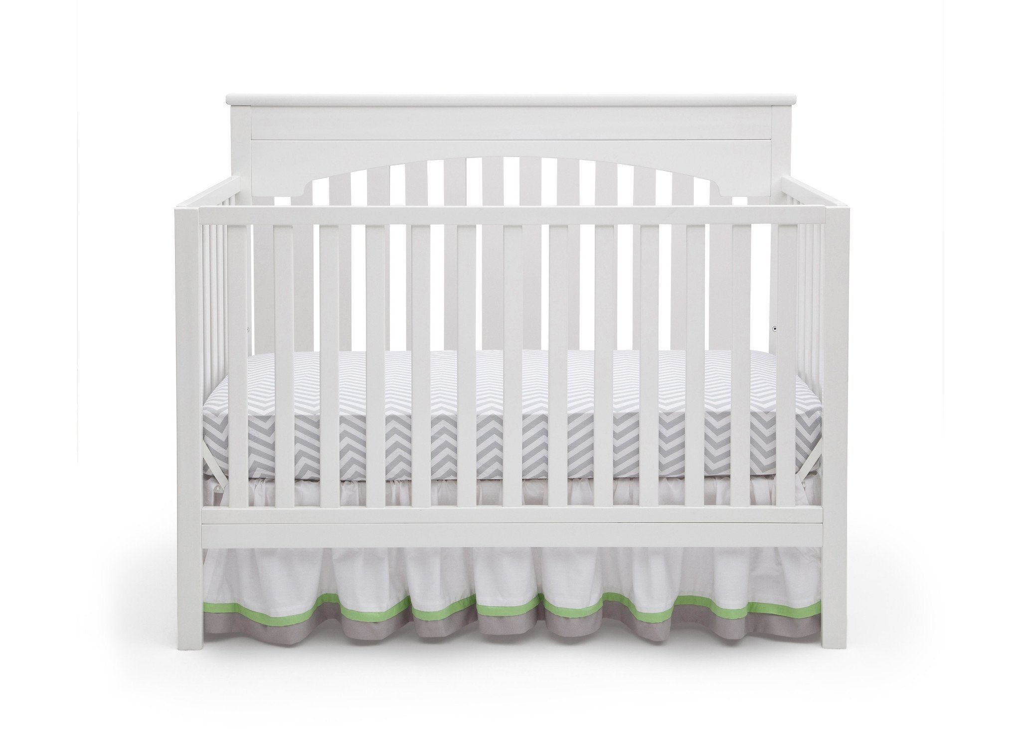 Layla 4-in-1 Convertible Baby Crib - Toddler Bed, Daybed & Full-Size Bed - Safe Nursery Furniture for Newborns & Kids - Perfect for Bedrooms, Daycare & Guest Rooms