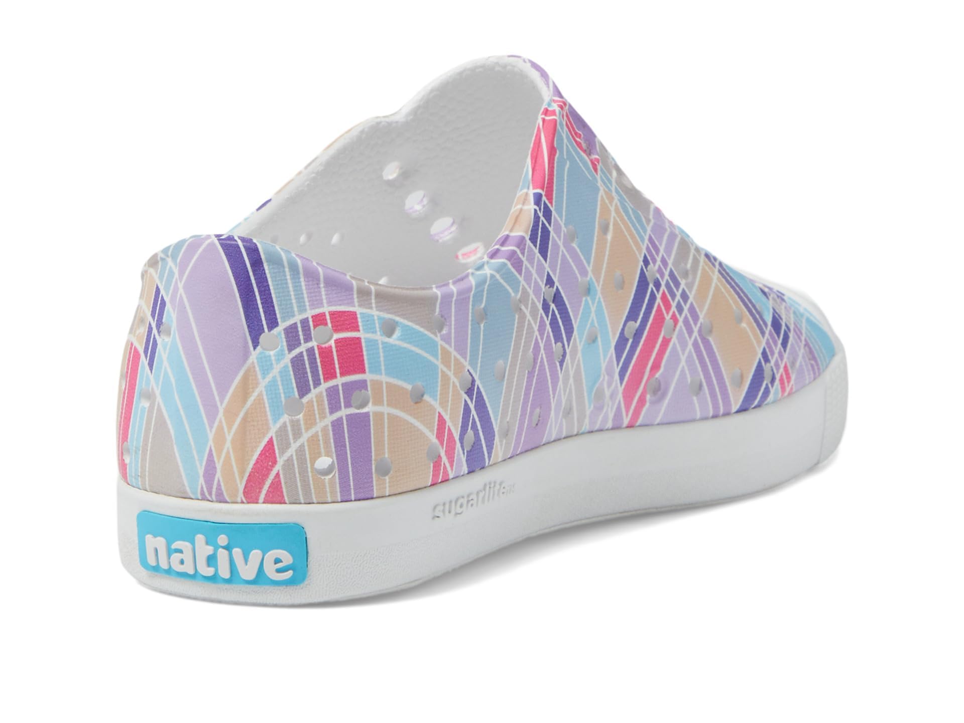 Native Shoes Kids Unisex Jefferson Sugarlite Print Sneakers - Lightweight & Comfortable for Little Kids - Perfect for School, Play & Everyday Wear