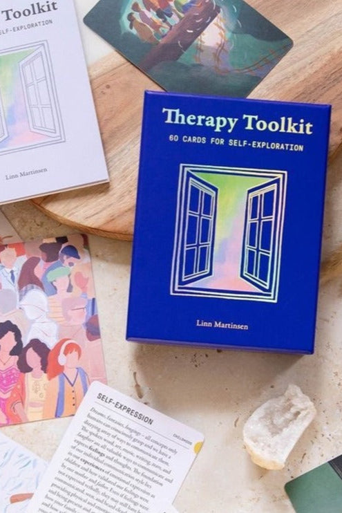 Therapy Toolkit: 60 Self-Exploration Cards for Mental Wellness & Personal Growth | Perfect for Counselors, Therapists & Self-Care Practices