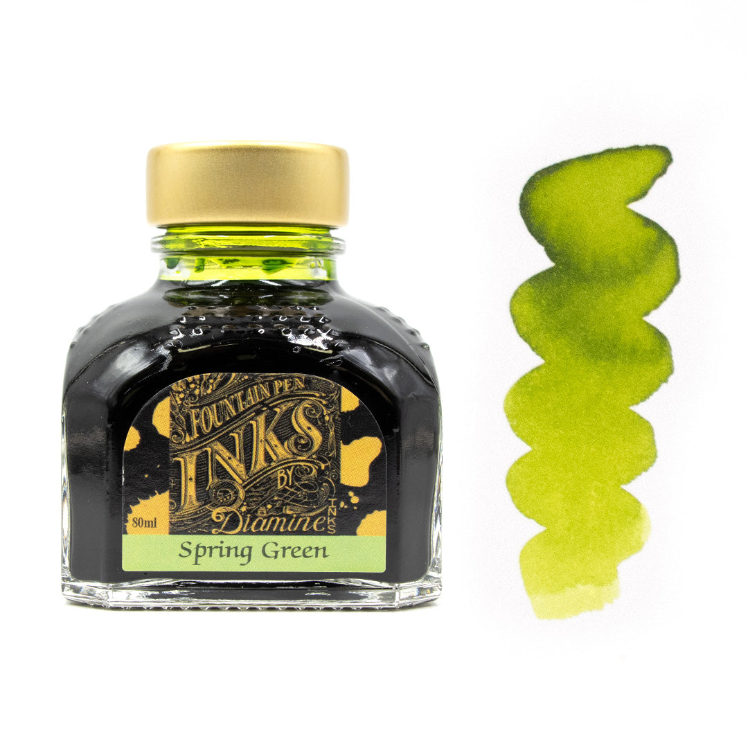 Premium Diamine Ink Bottle 80ml - Vibrant Fountain Pen Ink for Calligraphy, Journaling & Artistic Writing - Smooth Flow & Rich Colors
