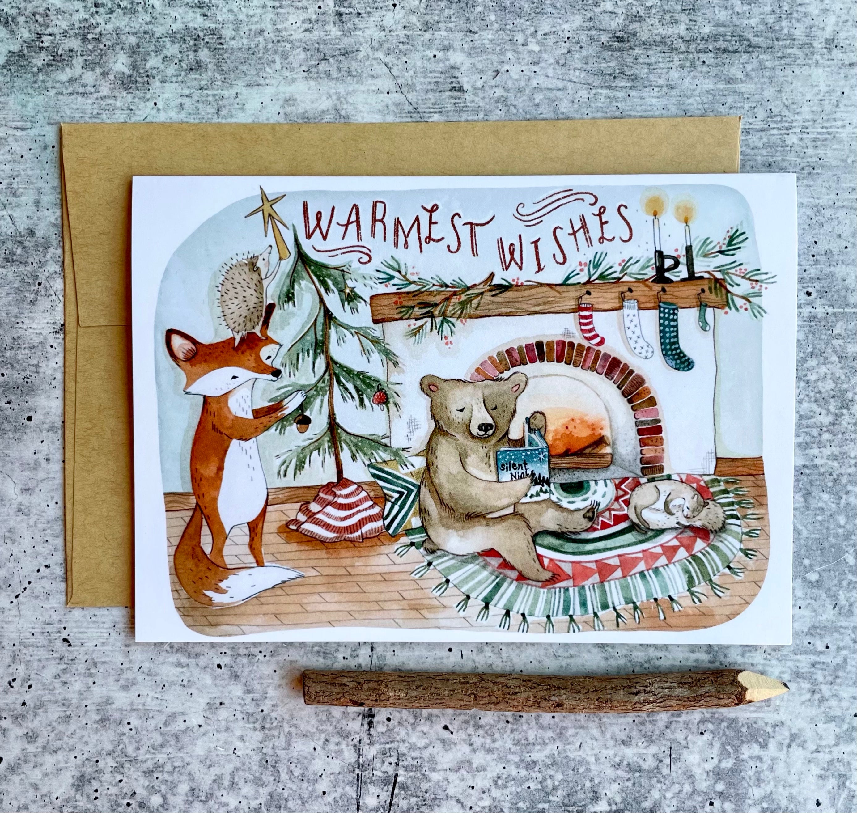 2022 Christmas Greeting Cards - 5 Pack Set for Holiday Wishes, Family & Friends | Perfect for Xmas Gifts, Office Parties & Home Decor