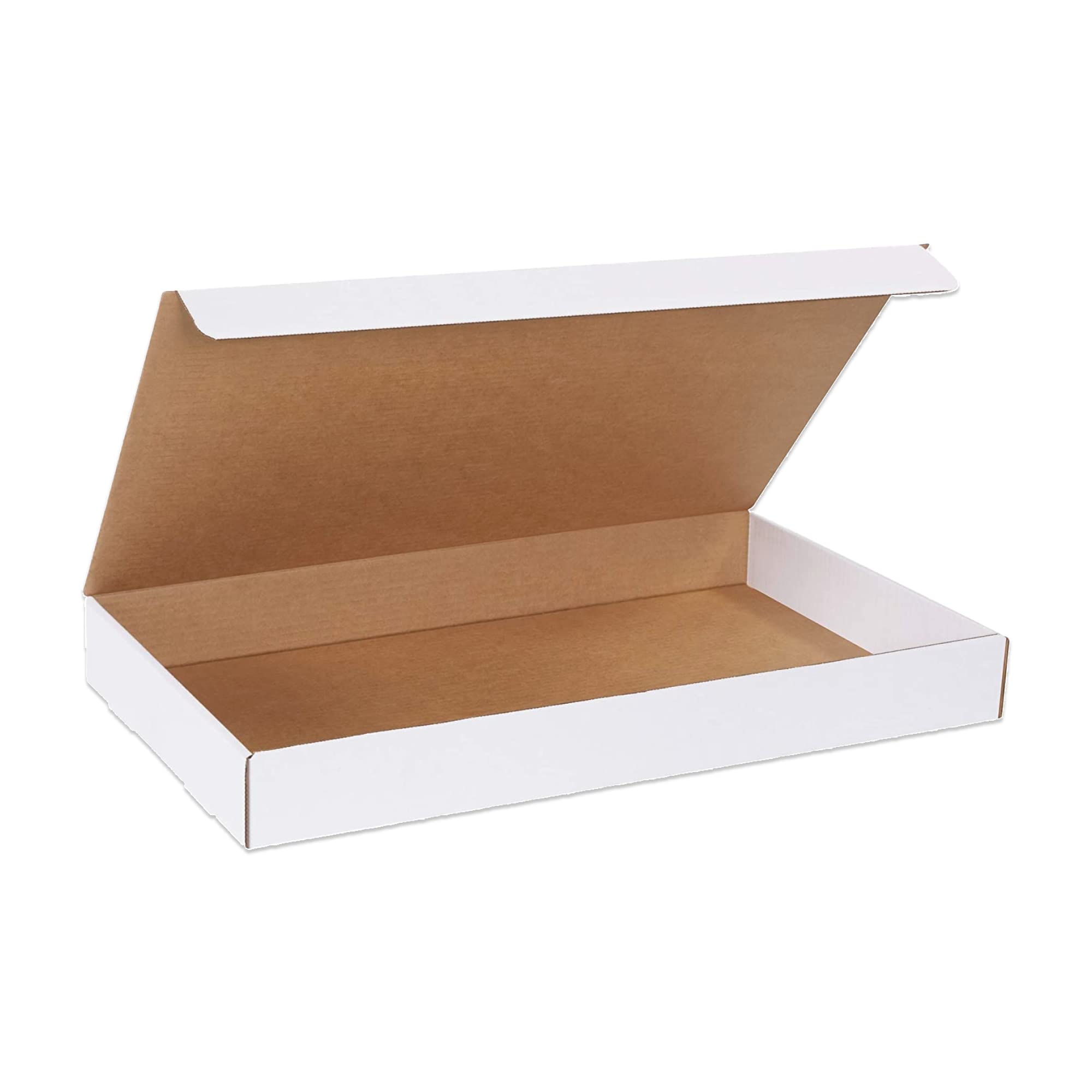 BOX USA Small Shipping Boxes 23x13x2.5 Inches - 50 Pack Corrugated Cardboard Boxes for Shipping, Packing, Moving & Storage | Durable, Foldable, Crush-Proof | Perfect for Ecommerce, Home Office & Warehouse Organization